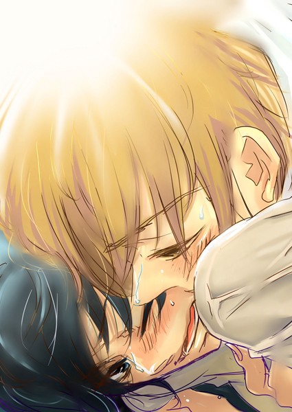 【漫画raw】手でシていた俺はつい安達のモノが美味しそうに見えてしまい…(万智田すみ)